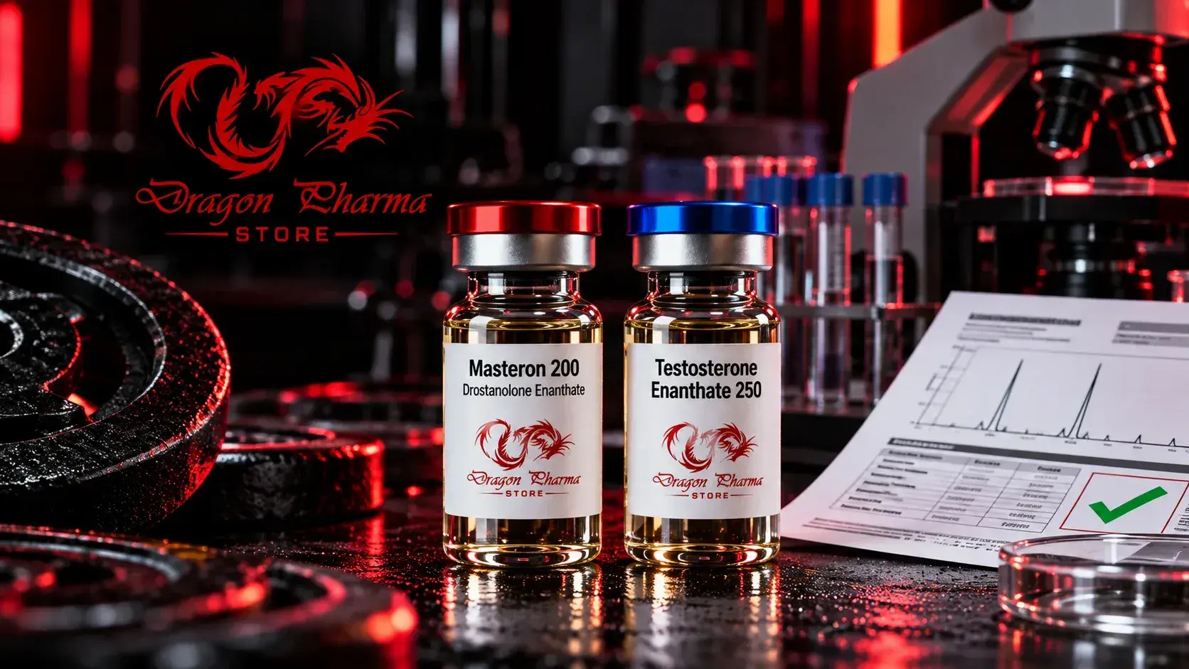 Dragon Pharma Announces Lab-Tested Masteron 200 & Testosterone Enanthate 250