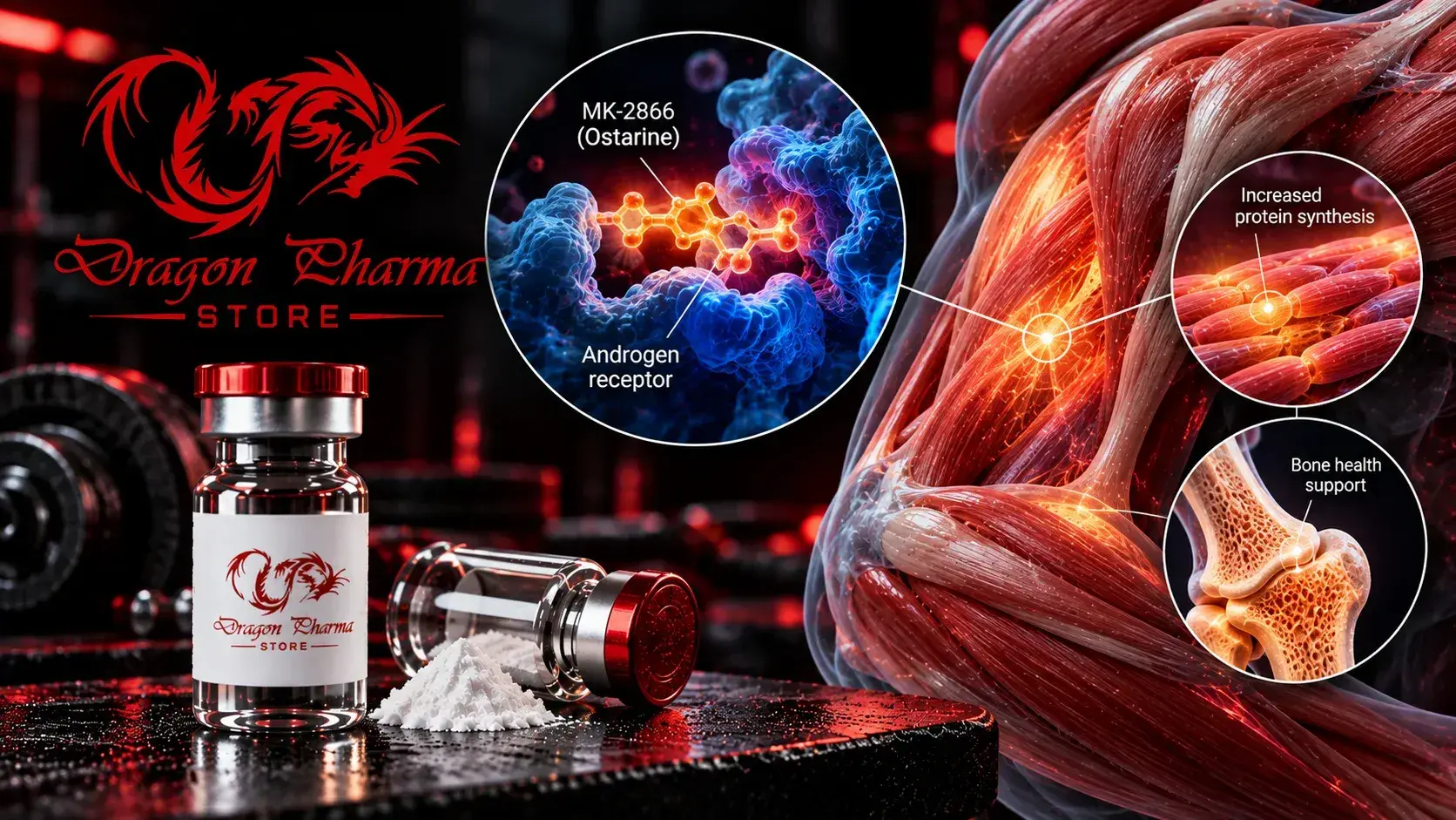 MK 2866 (Ostarine) - Dragon Pharma Research Guide