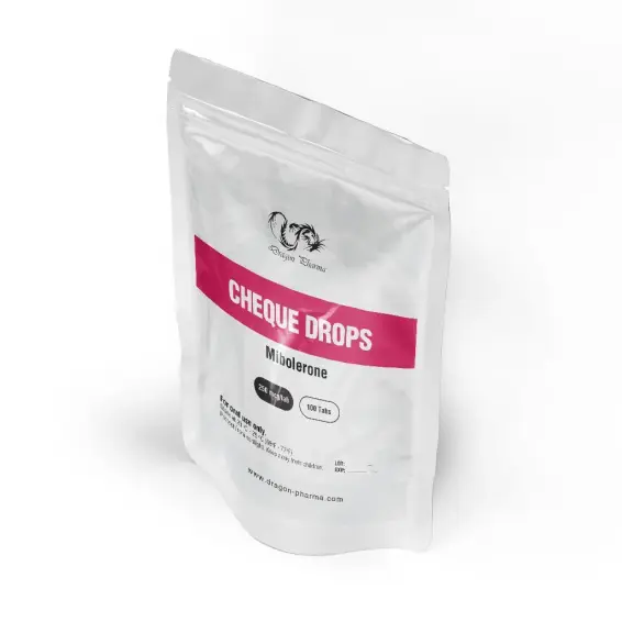 Cheque Drops by Dragon Pharma  %productStrength100 tabs Mibolerone by Dragon Pharma (Oral)  Oral Products